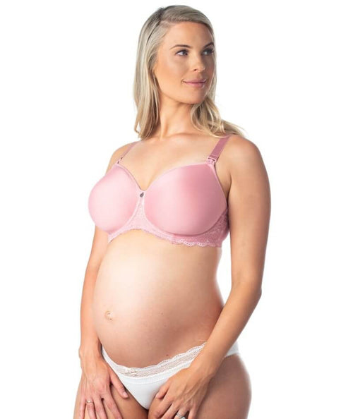 Hotmilk Obsession Maternity & Nursing Bra - Rose - Curvy Bras