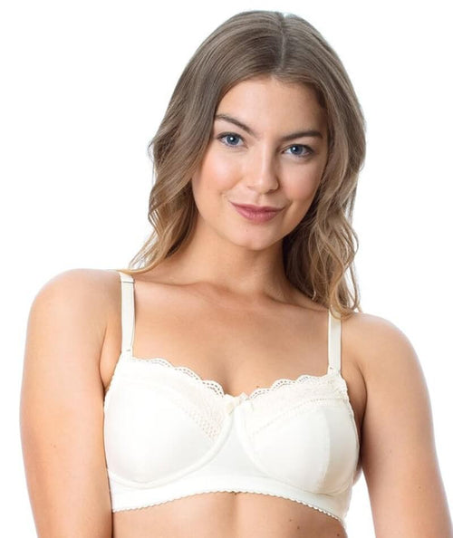 Hotmilk Show Off Luxe Full Cup Wire-free Maternity & Nursing Bra - Sil -  Curvy Bras