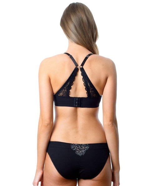 Hotmilk Temptation Bikini Brief - Black - Curvy Bras