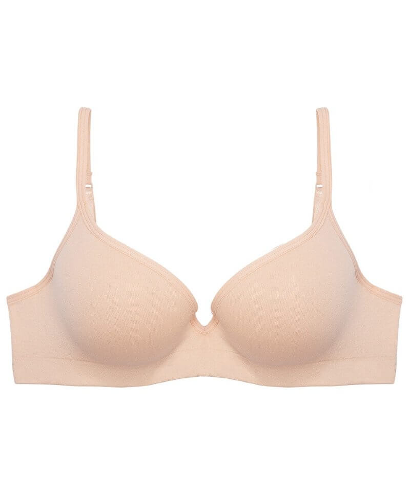 Underline Dual Contour Bra in Woodrose Nude - Fine Lines Lingerie