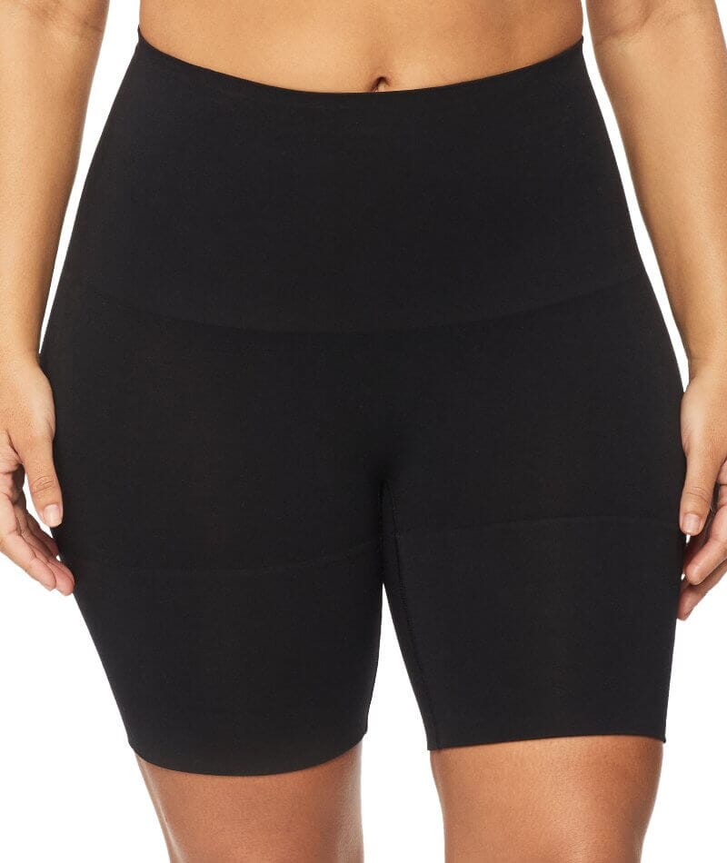 Jockey Women's Shapewear Slimmers Breathe High Rise Short, Black, S :  : Fashion