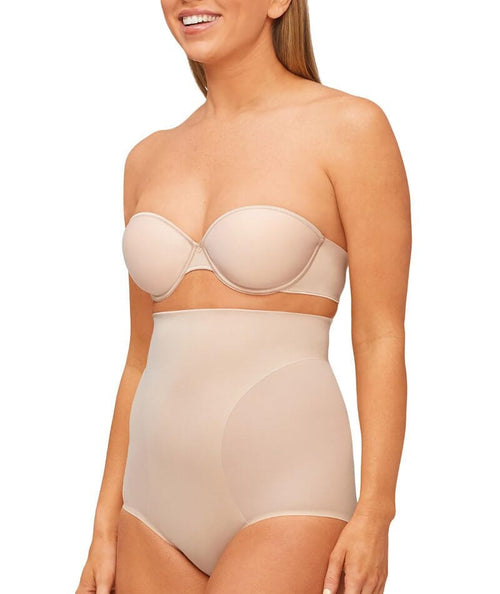 Nancy Ganz Body Define Strapless Full Cup Contour Bra - Warm Taupe - Curvy