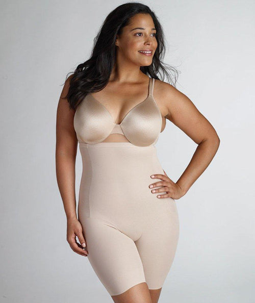 Buy Naomi and Nicole Women's Plus-Size Unbelievable Comfort Plus Hi Waist  Brief, Nude, X-Large/1X at