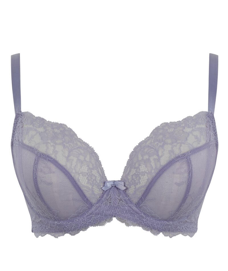 Panache Ana Underwired Plunge Bra - Sweet Lavender - Curvy