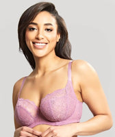 Panache Blossom Balconnet Bra - Lilac - Curvy