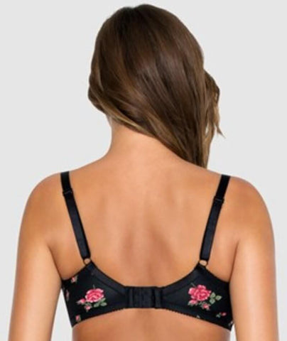 Rose Blossom Underwire Plunge Bra