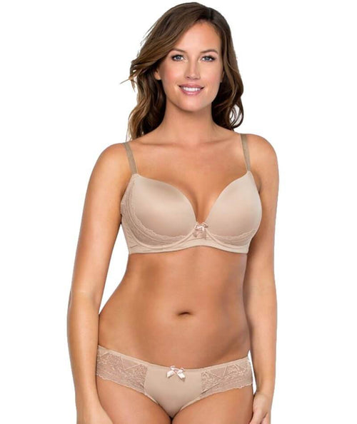 Cacique Unlined Full Coverage Nude Bra Underwire Soft Cup #5210 Plus Size  38F