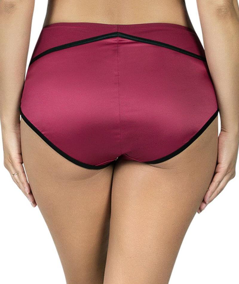 Parfait Bras Charlotte Red Brief Rio - Curvy Waist High -