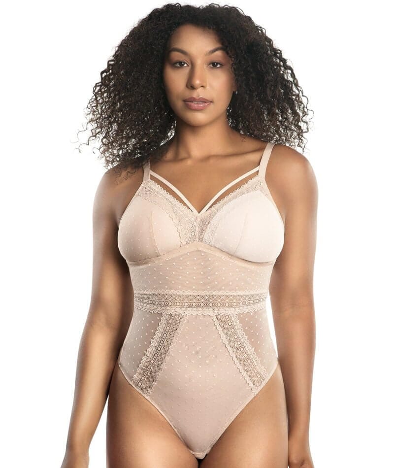 Parfait Mia Dot Bodysuit - Cameo Rose