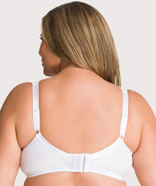 Seamless High Neck Bra - White – THE LUXEWELL