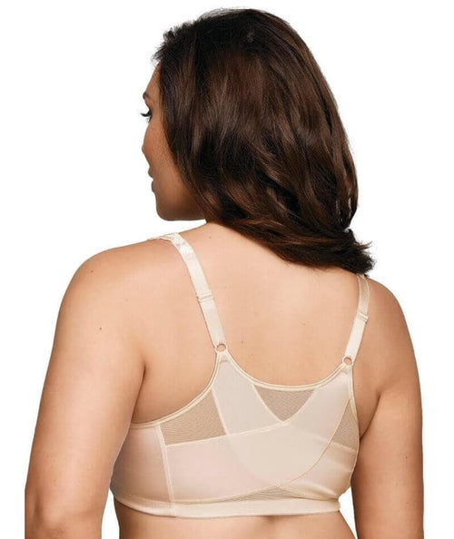 Playtex 18 Hour Front Closing Wire-free Posture Bra - Nude - Curvy Bras
