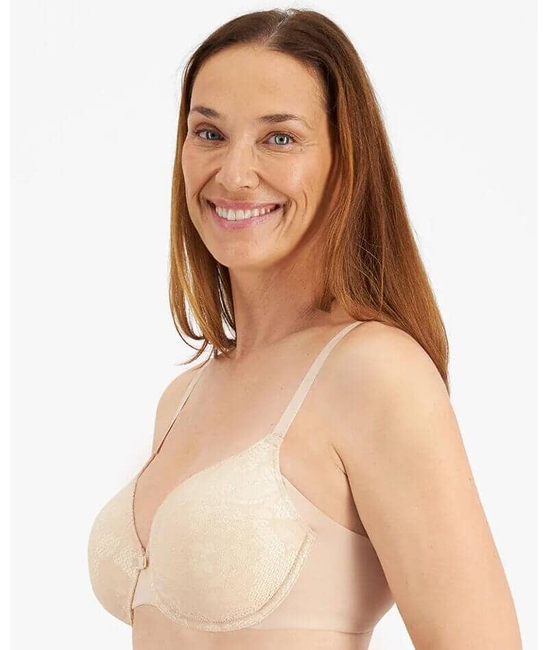 Playtex Ultralight Elegance T-Shirt Bra - Paris Nude - Curvy Bras