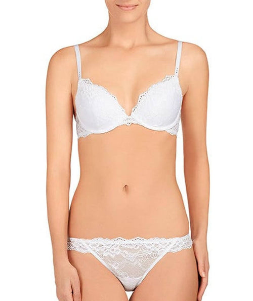 BODY BY TChIbo Bra size it 3a us 34a eu 75a padded underwired white and  blue