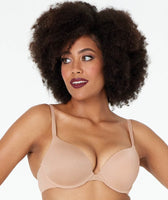 Pleasure State My Fit FMO Graduated Smooth Plunge Bra In Frappe