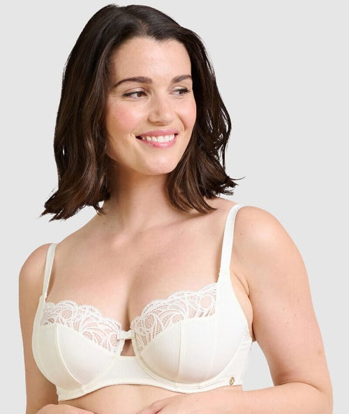Lyse full cup bra green Miss Sans Complexe