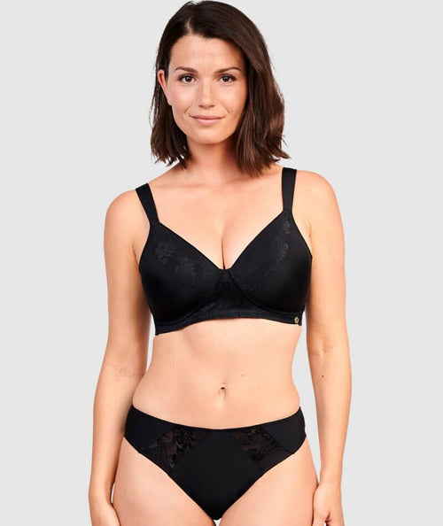 Sans Complexe Perfect Shape Wide Strap Wire-free Padded Bra