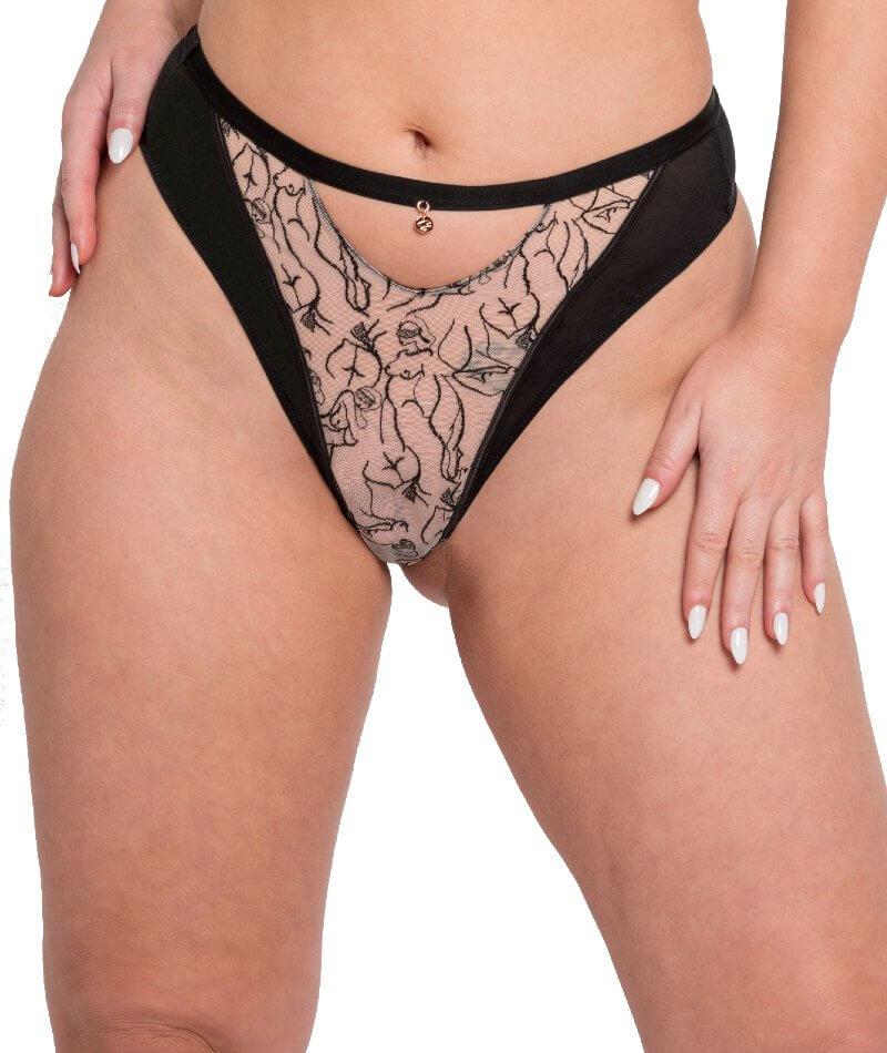 GODDESS BLACK G-STRING – Hotmilk UK