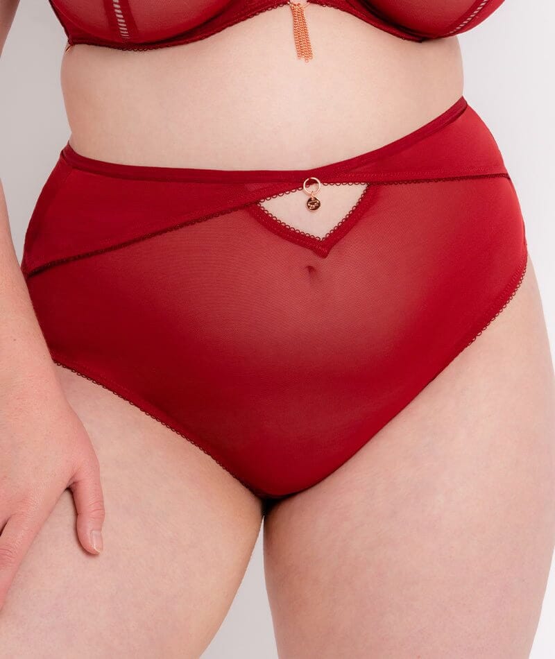 Perle High Waisted Shaping Briefs with Legs 