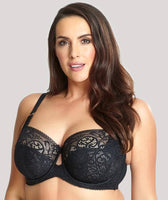 Estel Plunge Bra - Berry