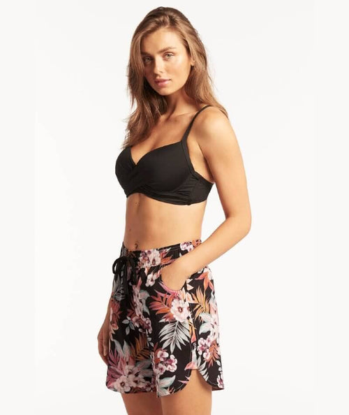 Floral Escape Sports Bra