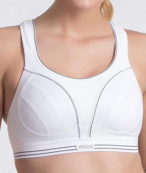 Shock Absorber Sports Bra 28E White Support Level 3 N102 New with