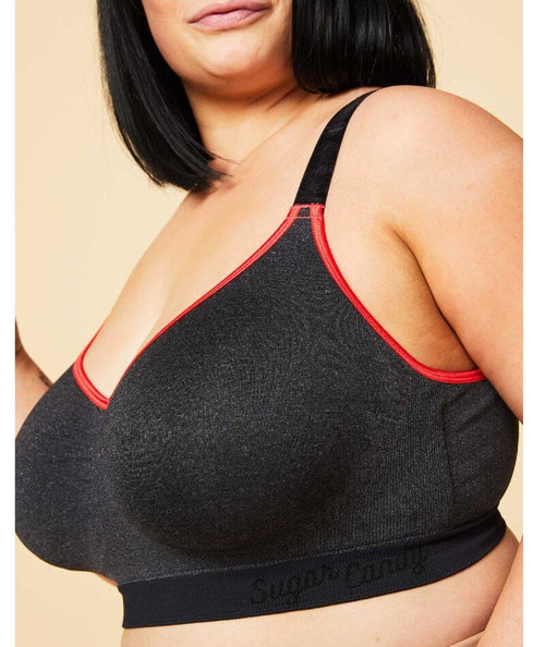 Sugar Candy Crush Fuller Bust Seamless F-HH Cup Wire-free Nursing Bra -  Curvy Bras