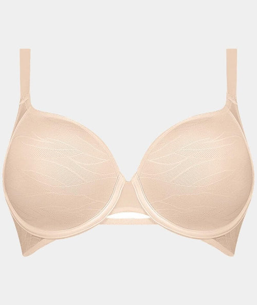🎀Triumph Pure Desire WHP Underwired Padded Half Cup T-Shirt Bra Nude  (00nh) 34F