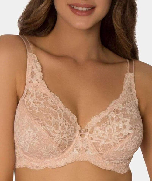 Triumph Women's Neutrals Soft Cup Bras - Amourette Charm Wirefree Bra -  Size One Size, 16D at The Iconic - ShopStyle