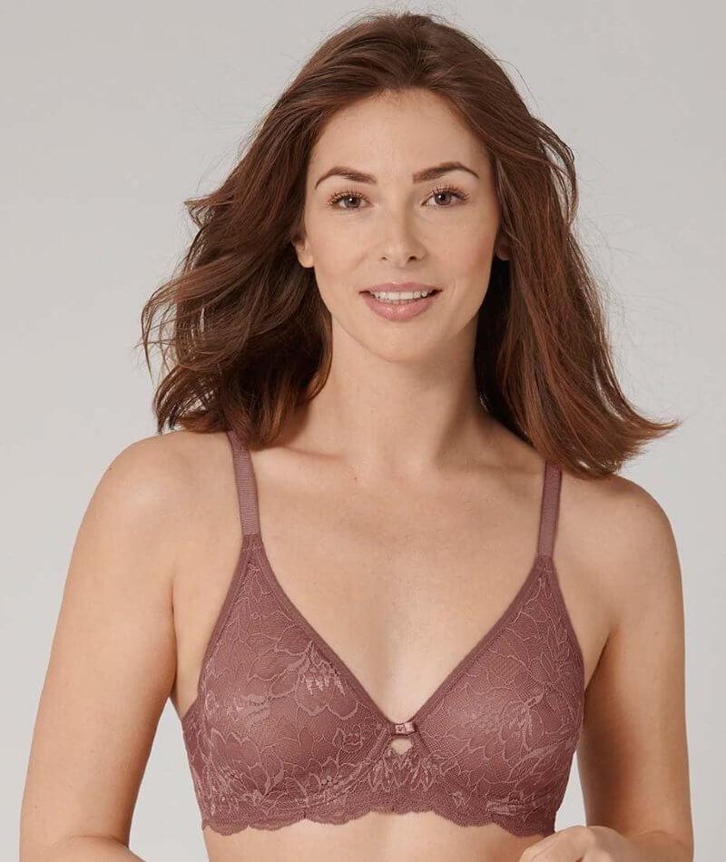 Triumph Amourette Charm Bra Non-Padded Wirefree Bras Lace Lingerie 10210687