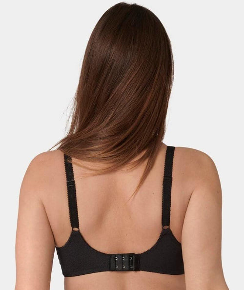 Triumph Amourette 300 Wire-Free Bra - Black - Curvy Bras