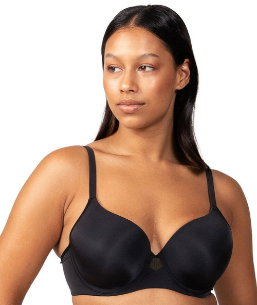 Beautiful black bra size 32D, very padded super - Depop