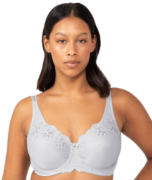 Triumph Embroidered Minimiser Bra 2 Pack - Green/Grey - Curvy