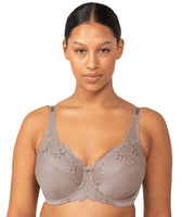 Triumph Embroidered Minimiser Bra 2 Pack - Ink Grey/Silver Shadow