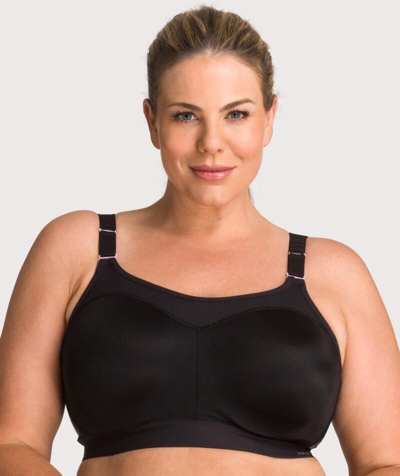 Xersion Black Sports Bra Size M - 48% off