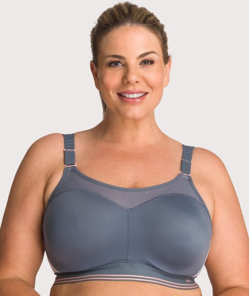 Champion Plus Size Vented Wire-Free Mid-Impact Sports Bra & Reviews