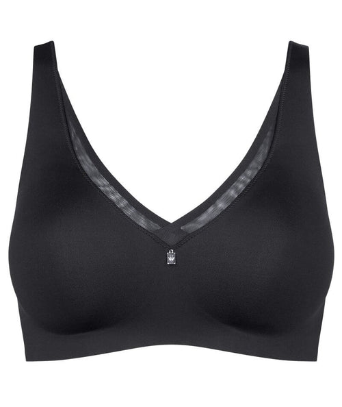 Formfit by Triumph Women's Smooth Minimiser Bra - Black - Size 12D, BIG W