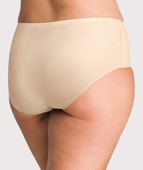 Buy Black/White/Nude Short No VPL Knickers 3 Pack from Next Luxembourg