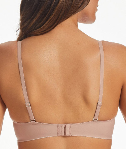 IROINNID Women's Demi Cup Bras Solid Front Button Back Underwear