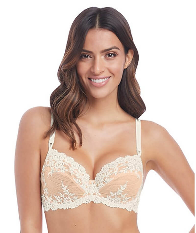 Wacoal Embrace Lace Underwired Plunge Bra - Belle Lingerie