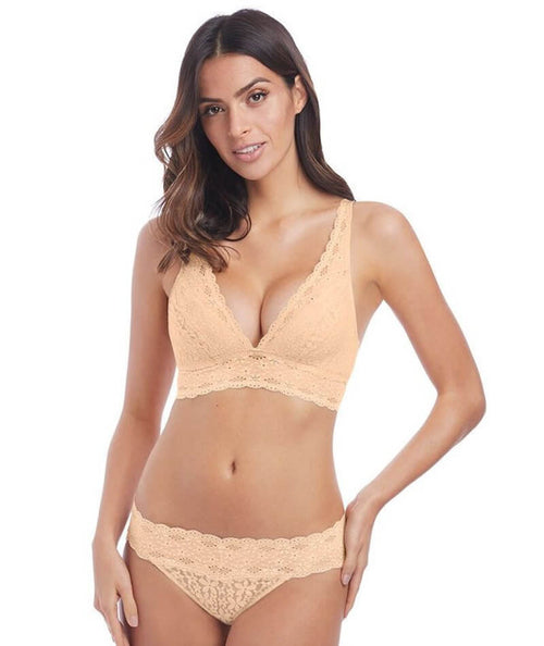 Halo Lace Barbados Cherry Soft Cup Bra from Wacoal