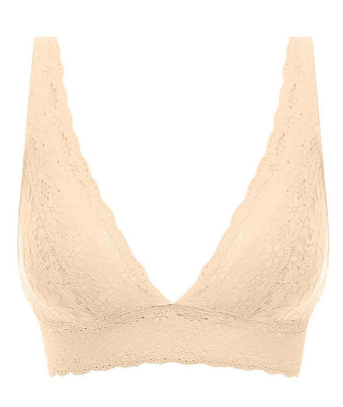 Wired Half Lace Soft Cup Bra Nude – Curvewow