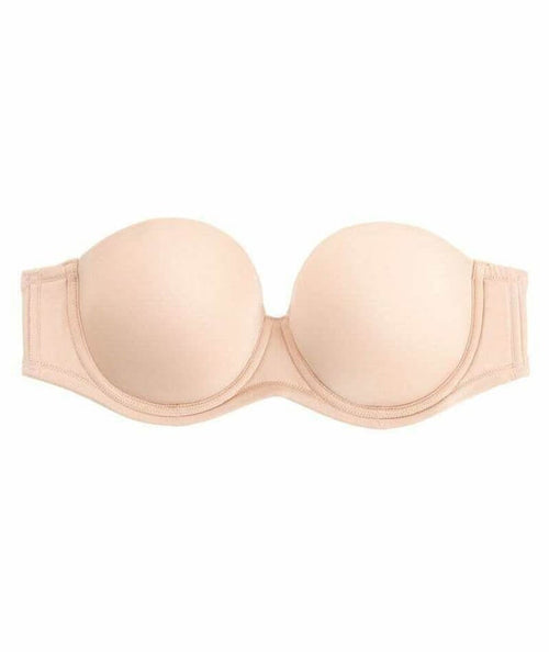 Wacoal Red Carpet Strapless Underwire Bra - Nude - Curvy Bras