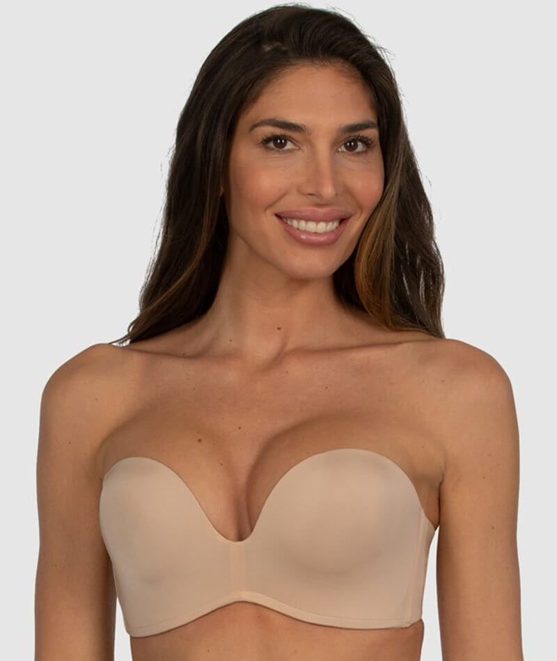 Lovable Seamless Contour Soft Cup Wire-free Bra - Black