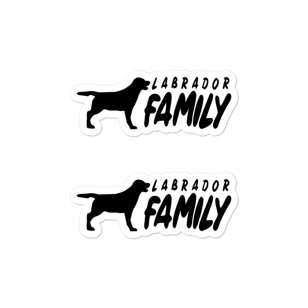Labrador Family 2 Sticker