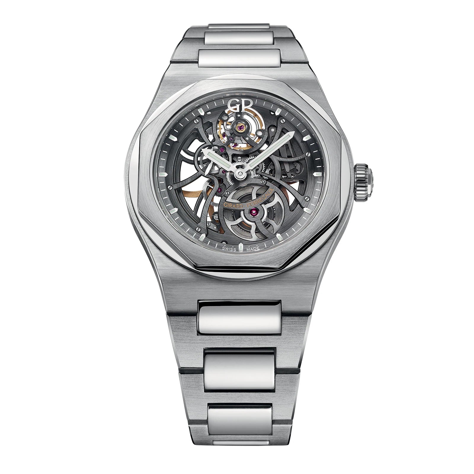 image of Girard Perregaux Laureato Skeleton 81015-11-001-11A
