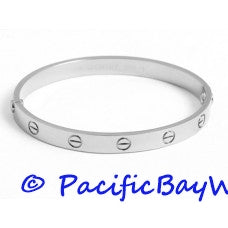 Cartier Love Bracelet 18k White Gold 19 