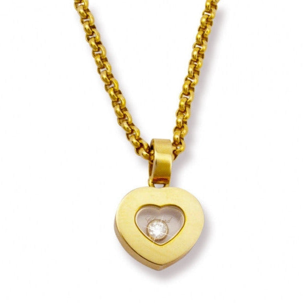 Chopard Small Diamond Heart Pendant 792897-0001 | Pacific Bay Watch