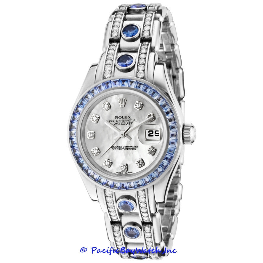 pre owned ladies rolex pearlmaster