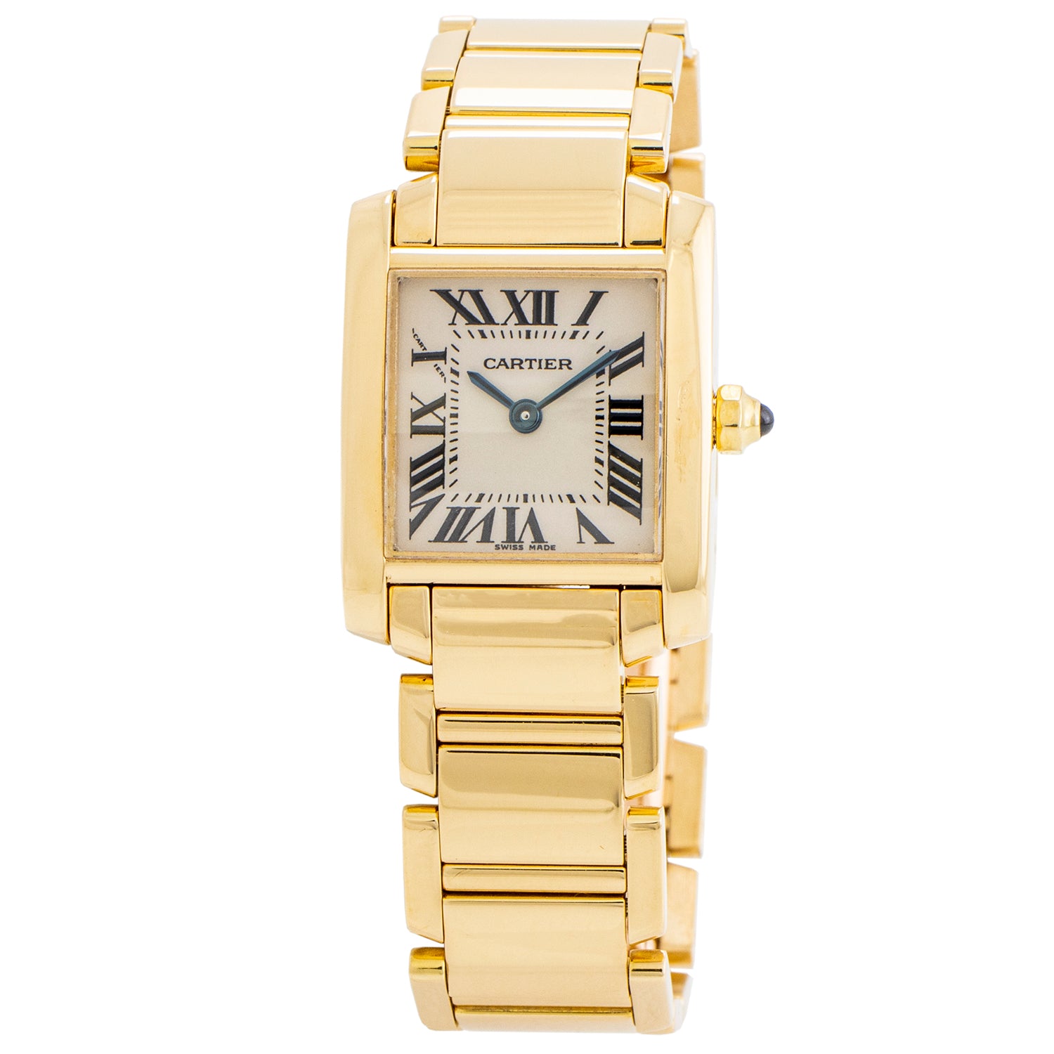 W50002N2 Cartier Tank Francaise Yellow Gold Bracelet