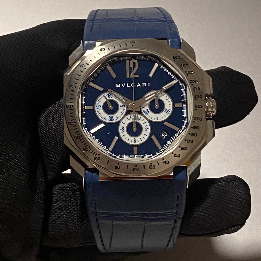 Bvlgari Octo Velocissimo Maserati Chronograph BGO41C3SLDCH/MAS 1914 Li |  Pacific Bay Watch